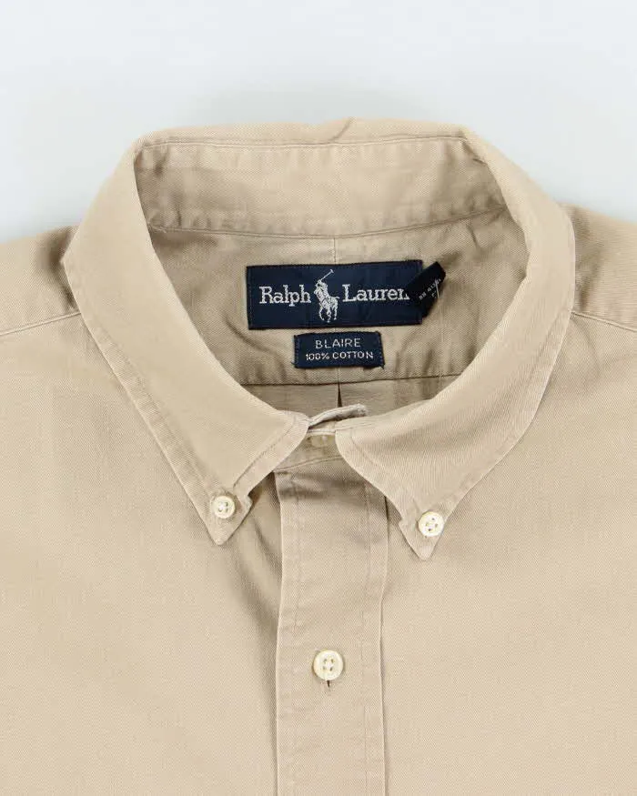 Vintage 2000's Ralph Lauren Oversized Heavyweight Plain Shirt - L sold by Rokit product image thumbnail 5