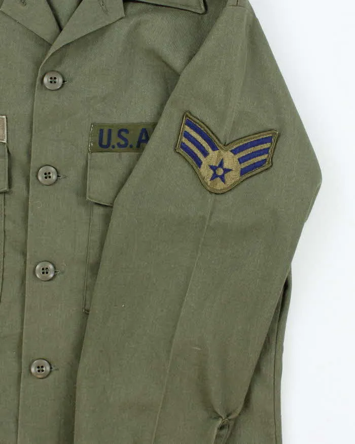 70s Vintage US Air Force Dura-Press Utility Shirt - Small sold by Rokit product image thumbnail 4