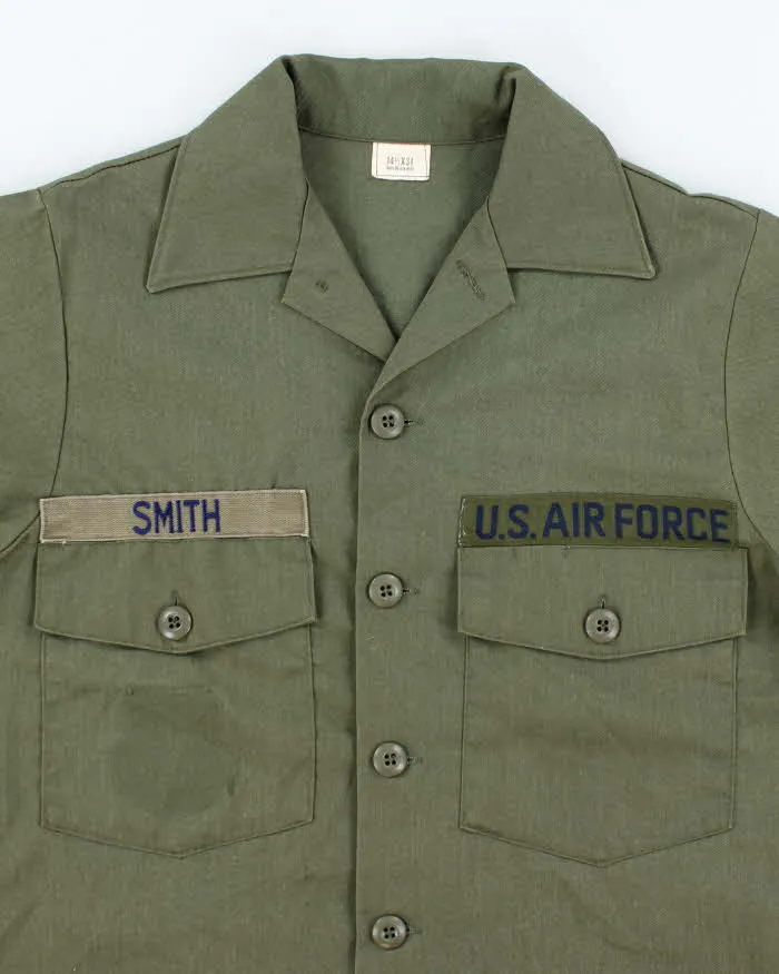70s Vintage US Air Force Dura-Press Utility Shirt - Small sold by Rokit product image thumbnail 3