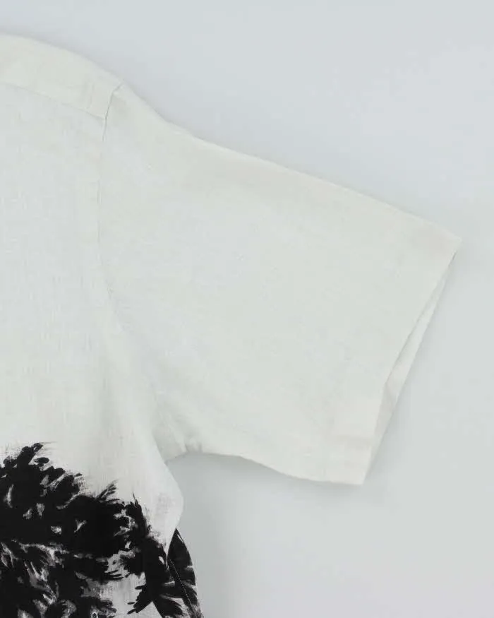 Vintage 2000's Ralph Lauren Palm Tree Printed Short Sleeve Shirt - L sold by Rokit product image thumbnail 5