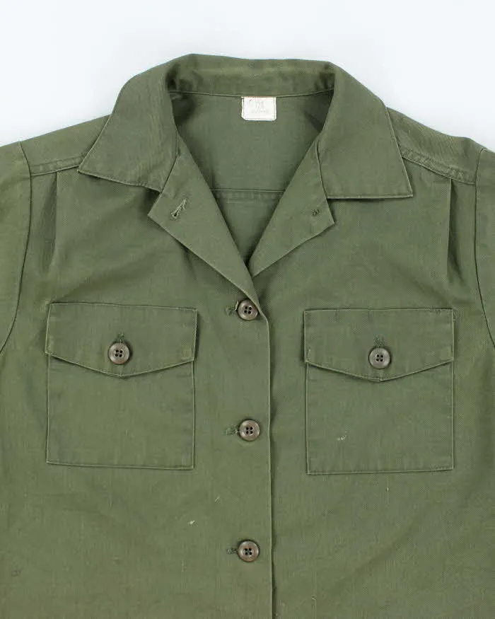 70s Vintage US Army Dura-Press Utility Shirt - Small sold by Rokit product image thumbnail 3