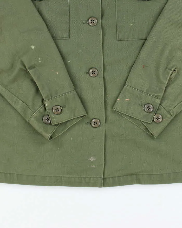 70s Vintage US Army Dura-Press Utility Shirt - Small sold by Rokit product image thumbnail 4