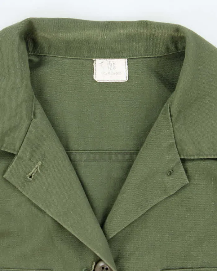 70s Vintage US Army Dura-Press Utility Shirt - Small sold by Rokit product image thumbnail 5