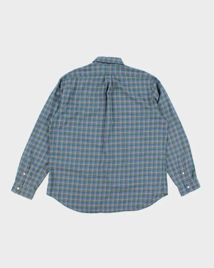 Vintage 2000's Ralph Lauren Small Horse Flannel Shirt - XL sold by Rokit product image thumbnail 2