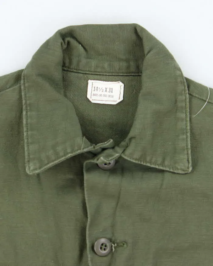 60s Vintage US Army OG-107 Utility Shirt - Small sold by Rokit product image thumbnail 5