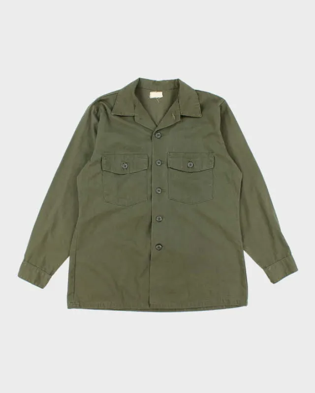 70s Vintage US Army Dura-Press Utility Shirt - X-Large sold by Rokit