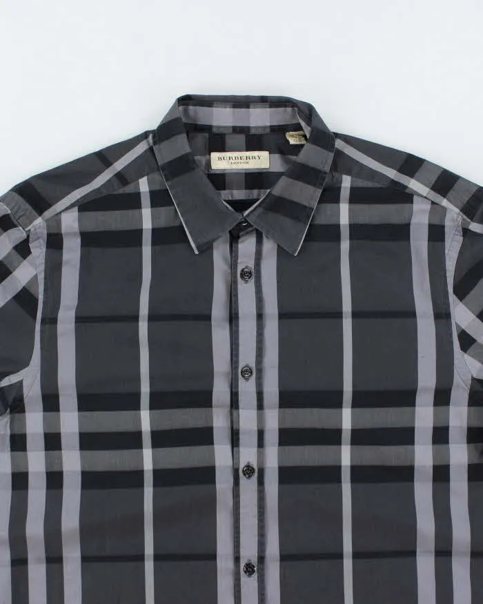 Vintage Y2K Burberry London Striped Button Up Shirt - L sold by Rokit product image thumbnail 3
