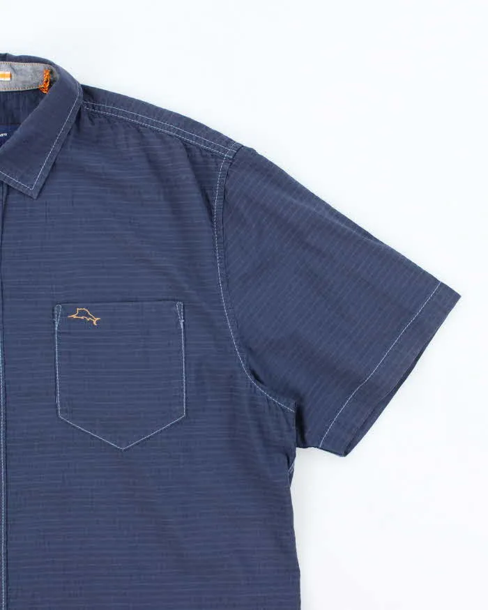 Vintage 2000's Tommy Bahama Striped Short Sleeve Shirt - L sold by Rokit product image thumbnail 4