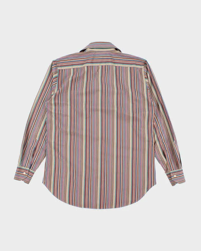 Vintage Etro Milano Striped Long Sleeve Button Up Shirt - L sold by Rokit product image thumbnail 2