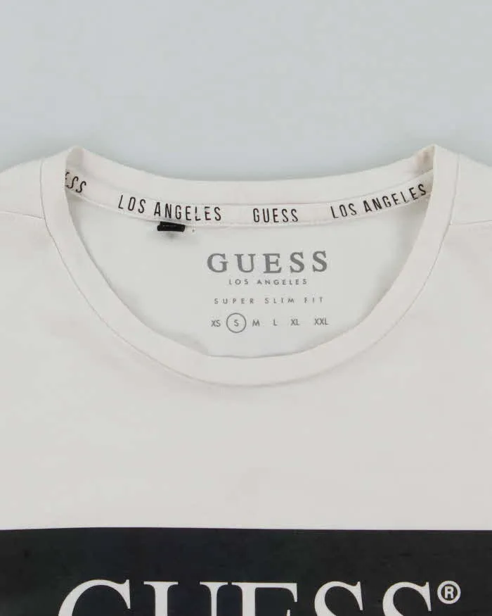 Guess Chromatic Print White Cotton T-Shirt - S sold by Rokit product image thumbnail 5