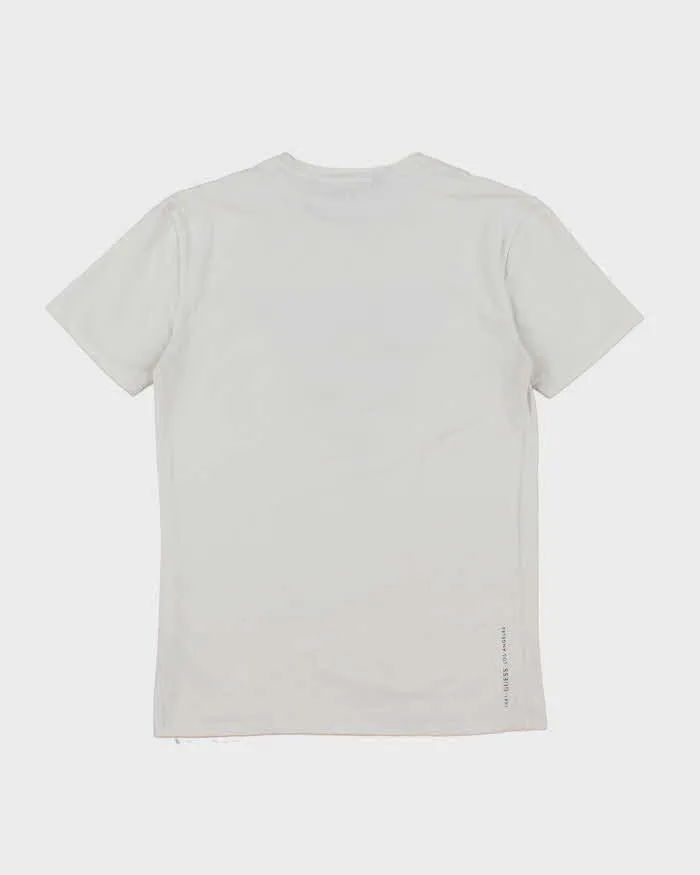 Guess Chromatic Print White Cotton T-Shirt - S sold by Rokit product image thumbnail 2
