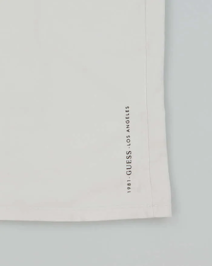 Guess Chromatic Print White Cotton T-Shirt - S sold by Rokit product image thumbnail 4