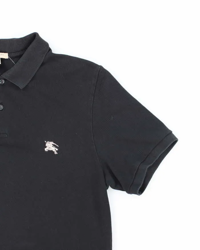 Vintage Burberry Small Embroidered Logo Polo Shirt - L sold by Rokit product image thumbnail 4