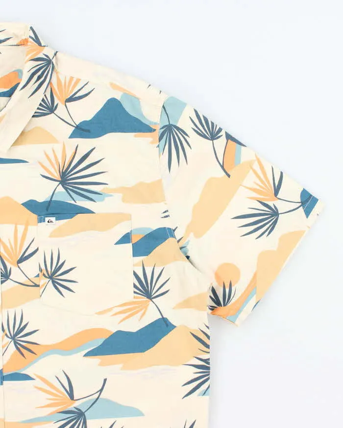 Vintage 2000's Quiksilver Floral Print Short Sleeve Shirt - XL sold by Rokit product image thumbnail 4