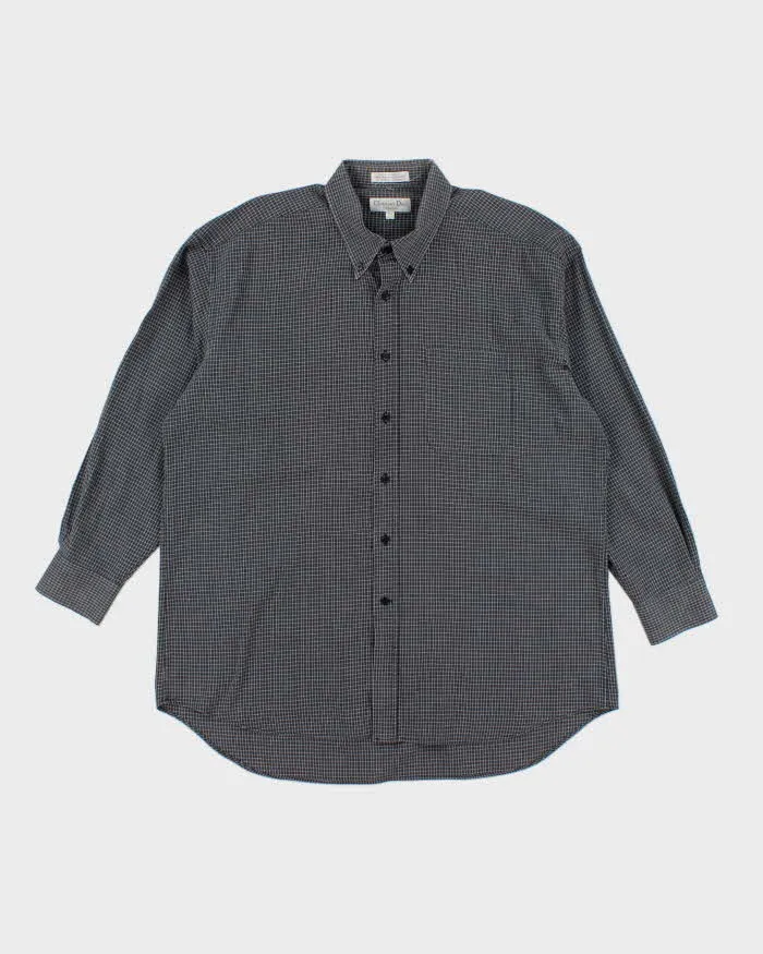Vintage Christian Dior Check Long Sleeve Shirt - XXL sold by Rokit