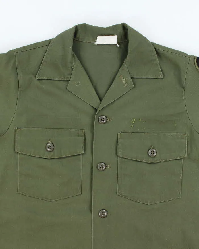 70s Vintage US Army Dura-Press Utility Shirt - Large sold by Rokit product image thumbnail 3