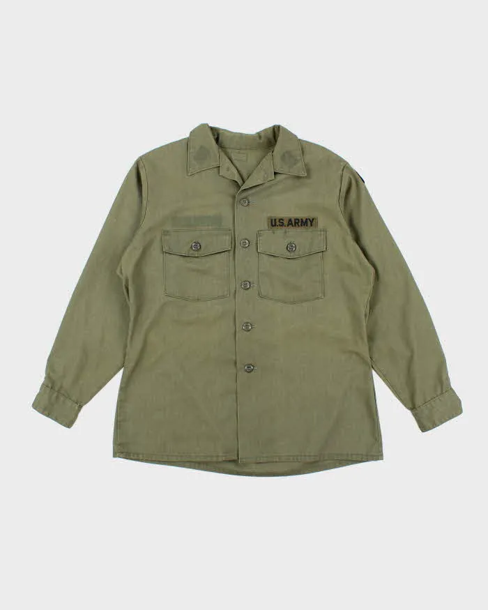 70s Vintage US Army Dura-Press Utility Shirt - XX-Large sold by Rokit