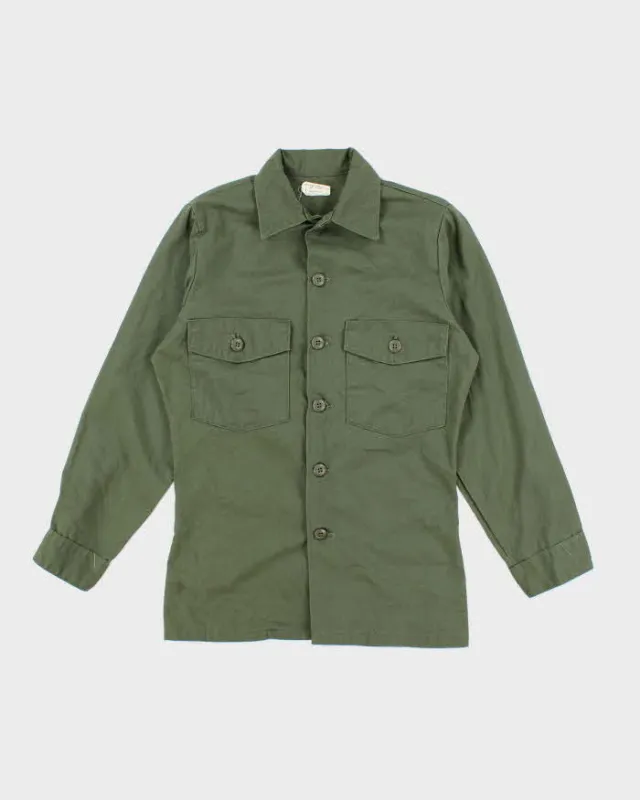 orSlow オアスロウ US ARMY SHIRTS orSlow U.S. Army Fatigue Shirt in Green Curated at Jake and