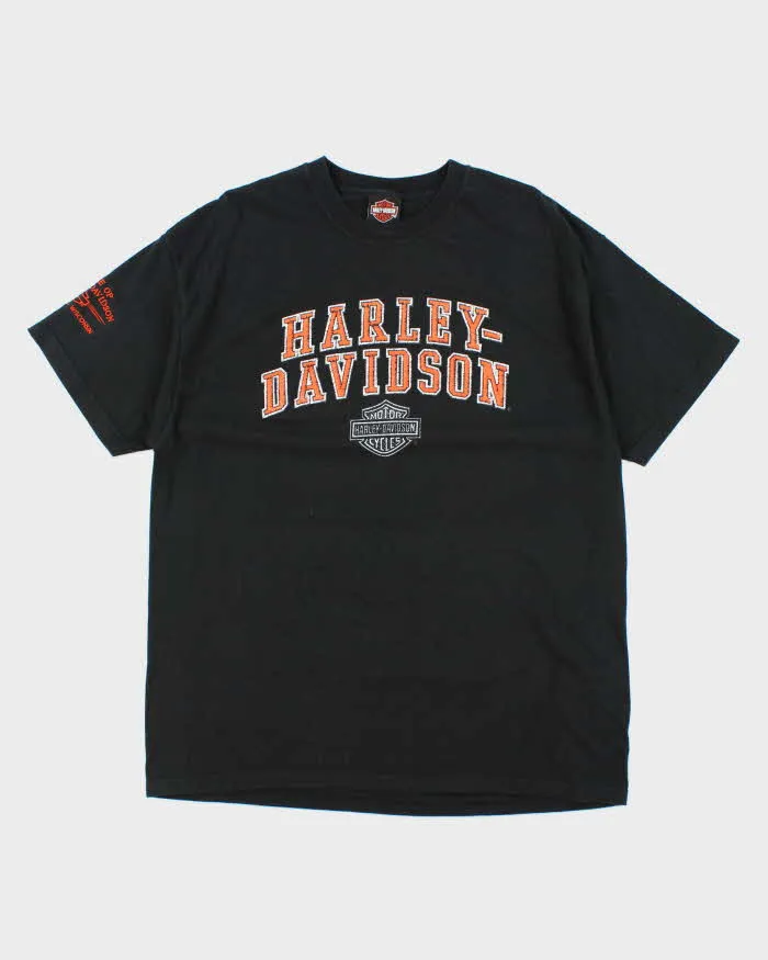 Harley Davidson Black T-Shirt - XL sold by Rokit