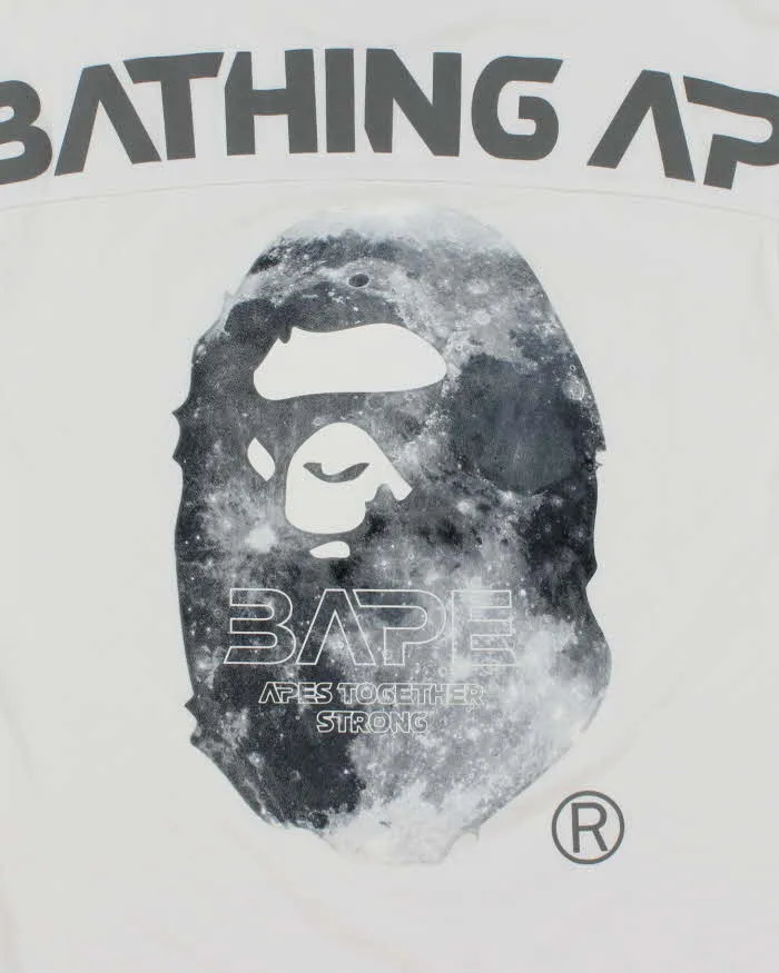A Bathing Ape Bubble Print White Cotton T-Shirt - L sold by Rokit product image thumbnail 4