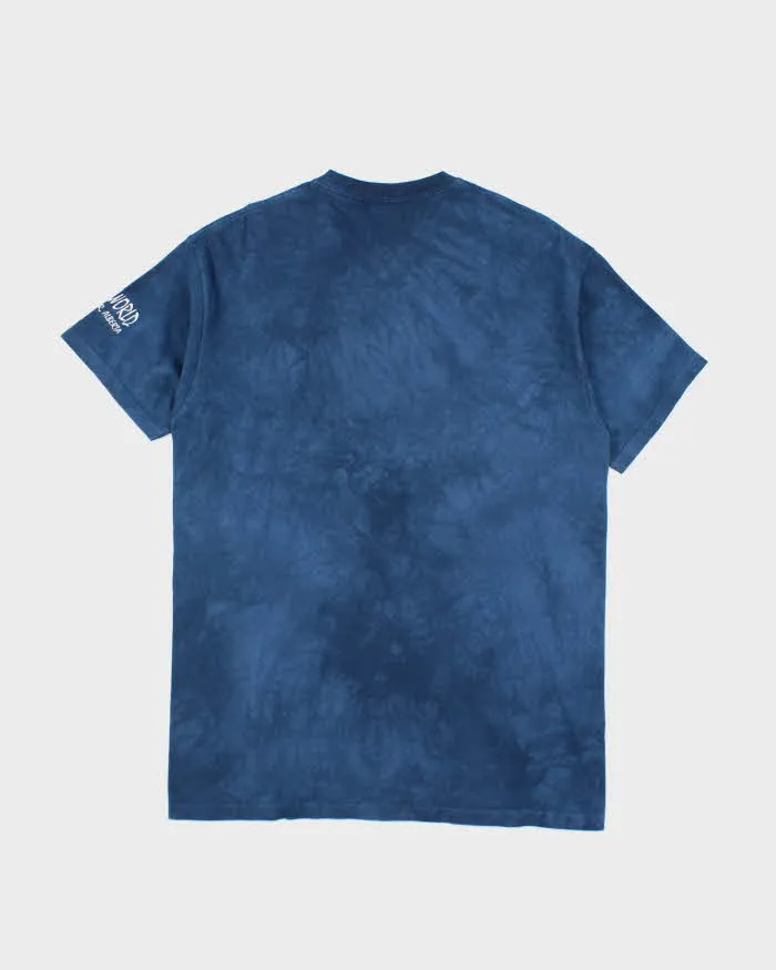 Vintage 2000's The Mountain Dinosaur Landscape Tie Dye T-Shirt - L sold by Rokit product image thumbnail 2