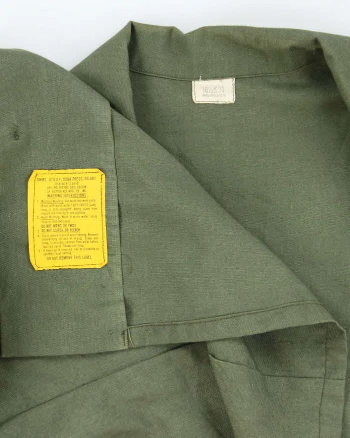 70s Vintage US Army Dura-Press Utility Shirt - Large sold by Rokit product image thumbnail 5