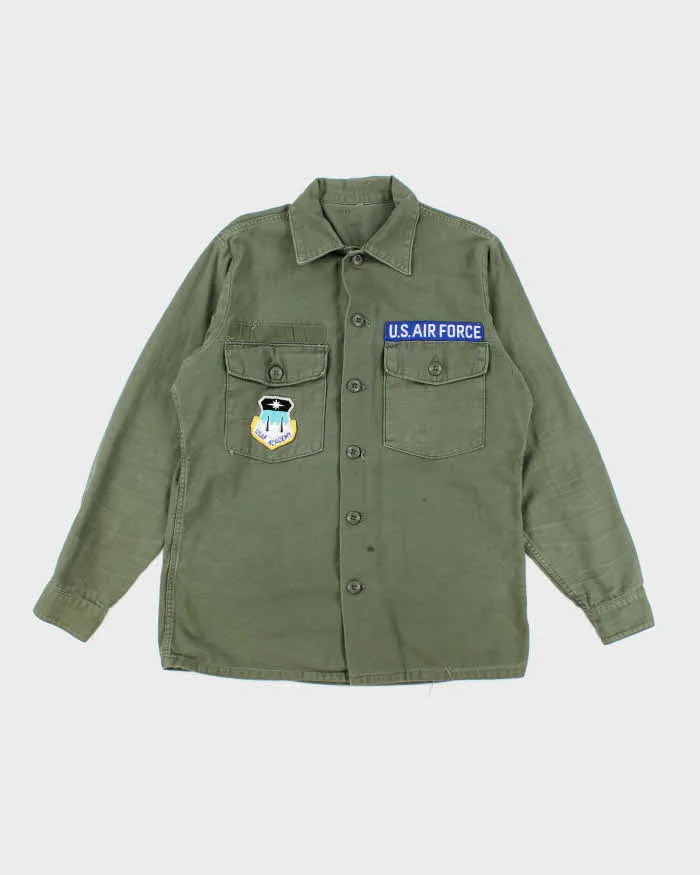 60s Vintage US Air Force OG-107 Utility Shirt - Large sold by Rokit