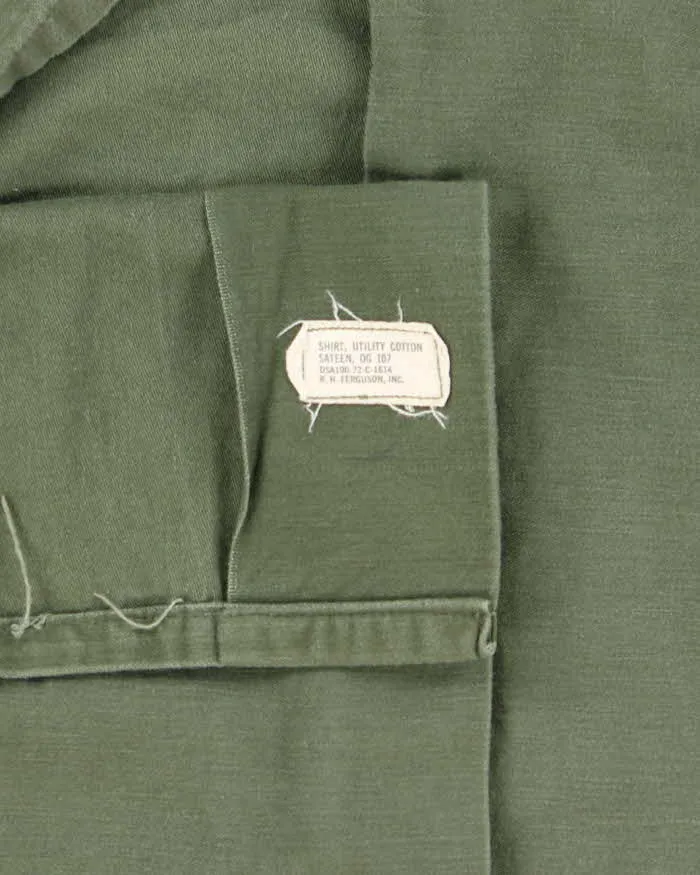 60s Vintage US Air Force OG-107 Utility Shirt - Large sold by Rokit product image thumbnail 4