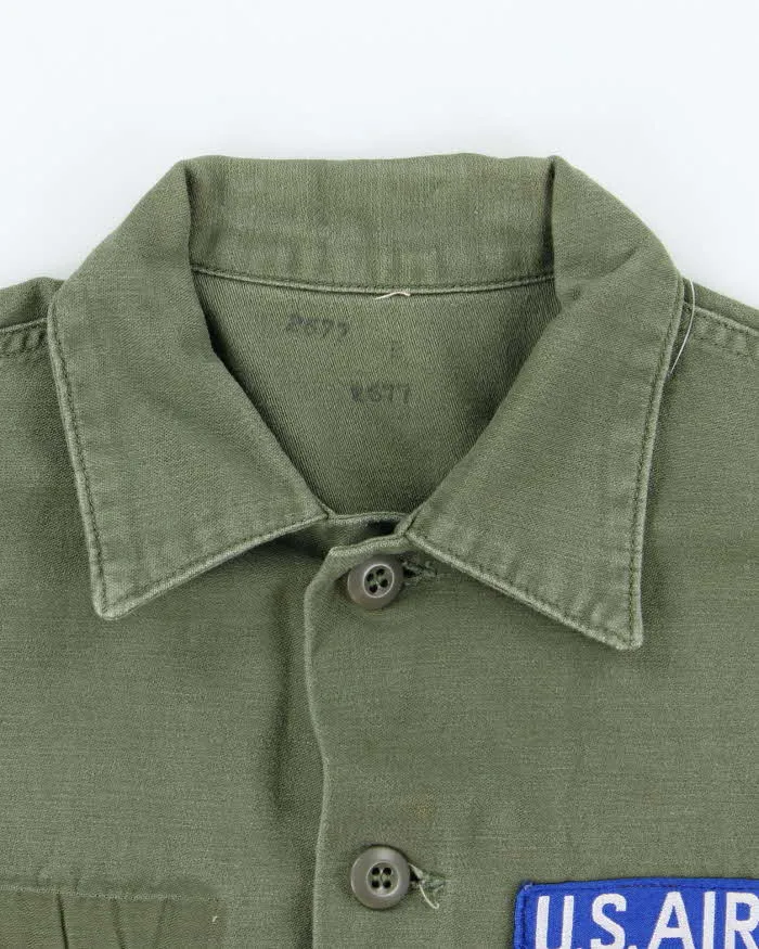 60s Vintage US Air Force OG-107 Utility Shirt - Large sold by Rokit product image thumbnail 5