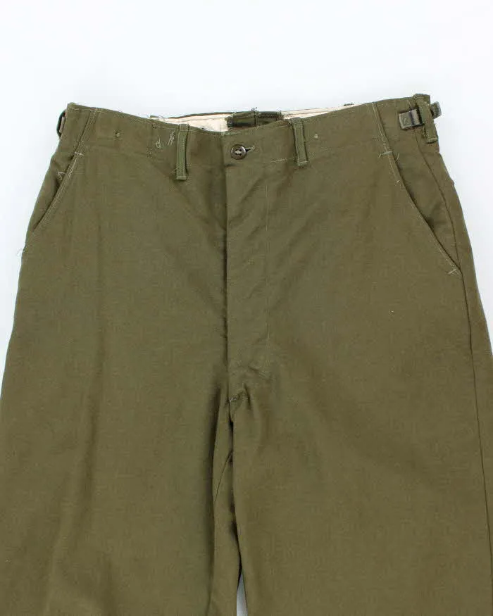 50s Vintage M51 Wool Trousers - 34x24 sold by Rokit product image thumbnail 3