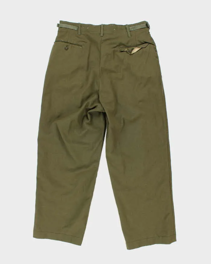 50s Vintage M51 Wool Trousers - 34x24 sold by Rokit product image thumbnail 2