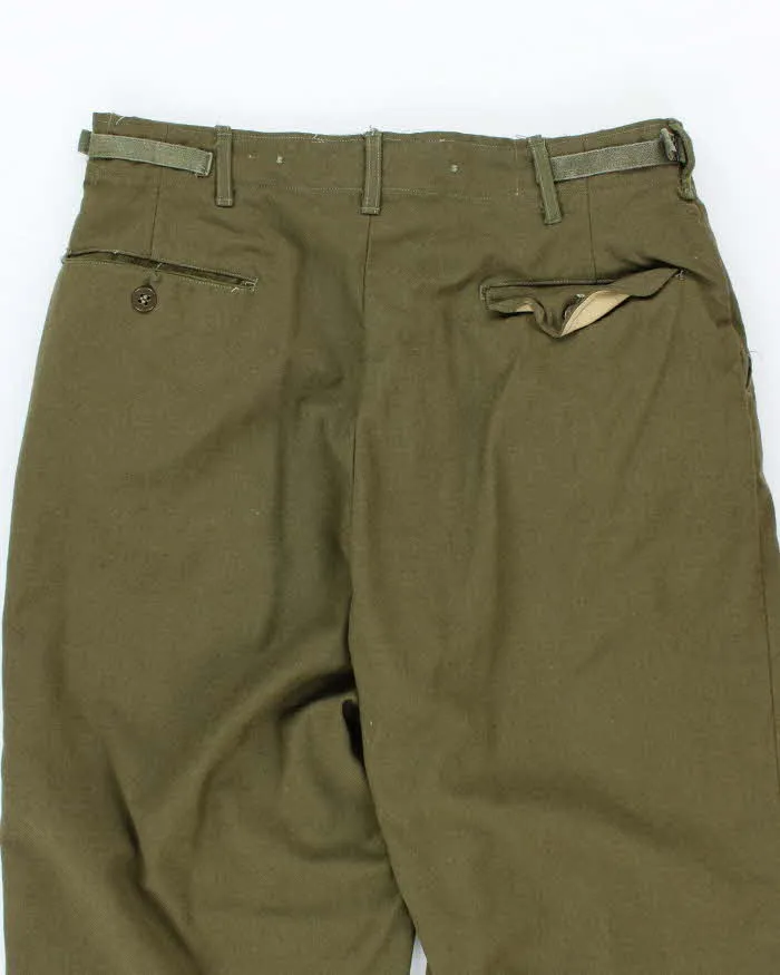50s Vintage M51 Wool Trousers - 34x24 sold by Rokit product image thumbnail 4