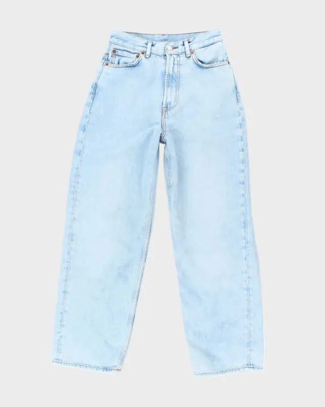 Vintage 2000's ACNE Studios Light Wash Baggy Jeans - W24 L27 made by Rokit