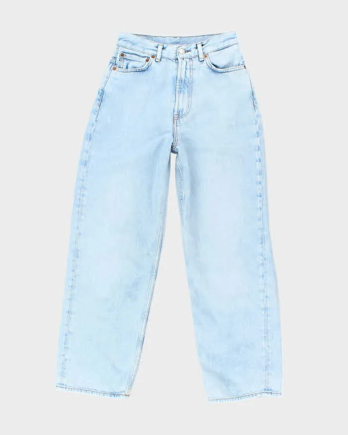 Vintage 2000's ACNE Studios Light Wash Baggy Jeans - W24 L27 sold by Rokit