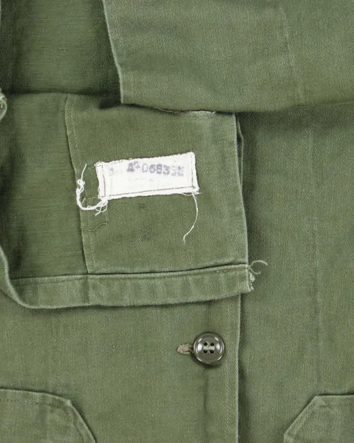 60s Vintage US Army OG-107 Utility Shirt - Small sold by Rokit product image thumbnail 4