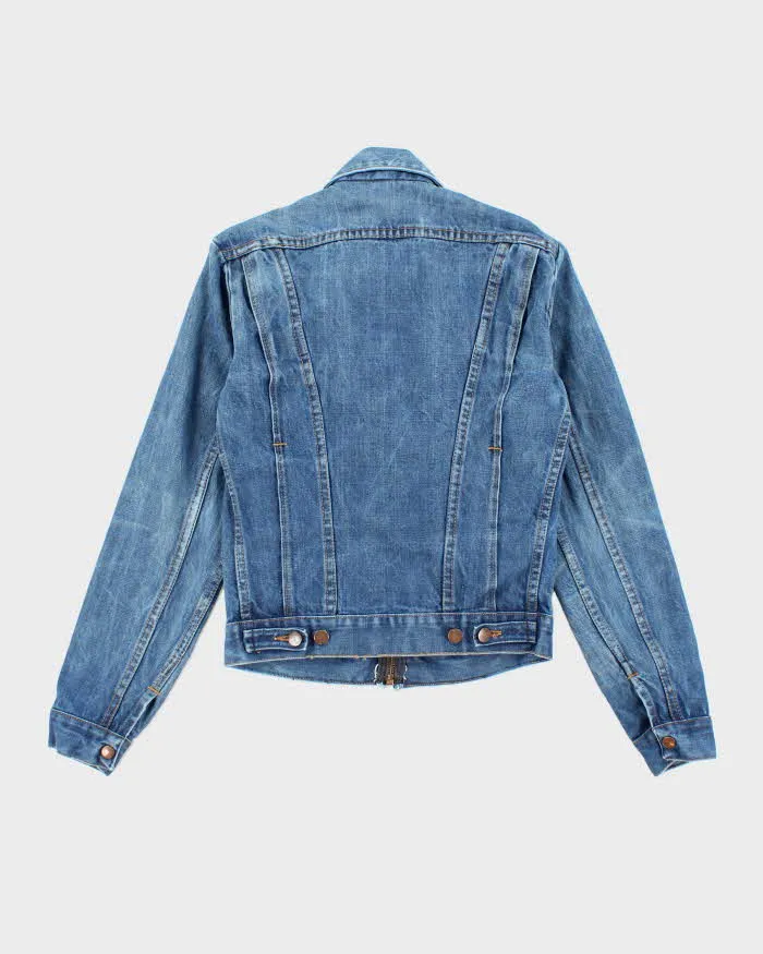 Vintage 80's Lee Medium Wash Denim Trucker Jacket - S sold by Rokit product image thumbnail 2