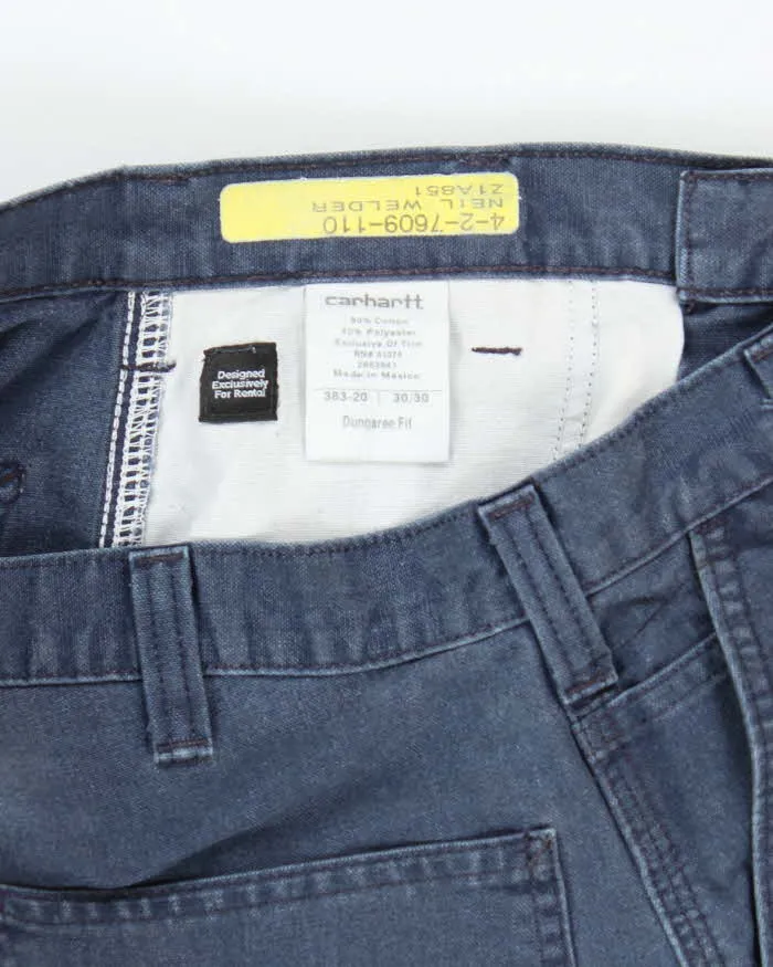 Vintage Carhartt Single Knee Carpenter Trousers - W30 L29 sold by Rokit product image thumbnail 5