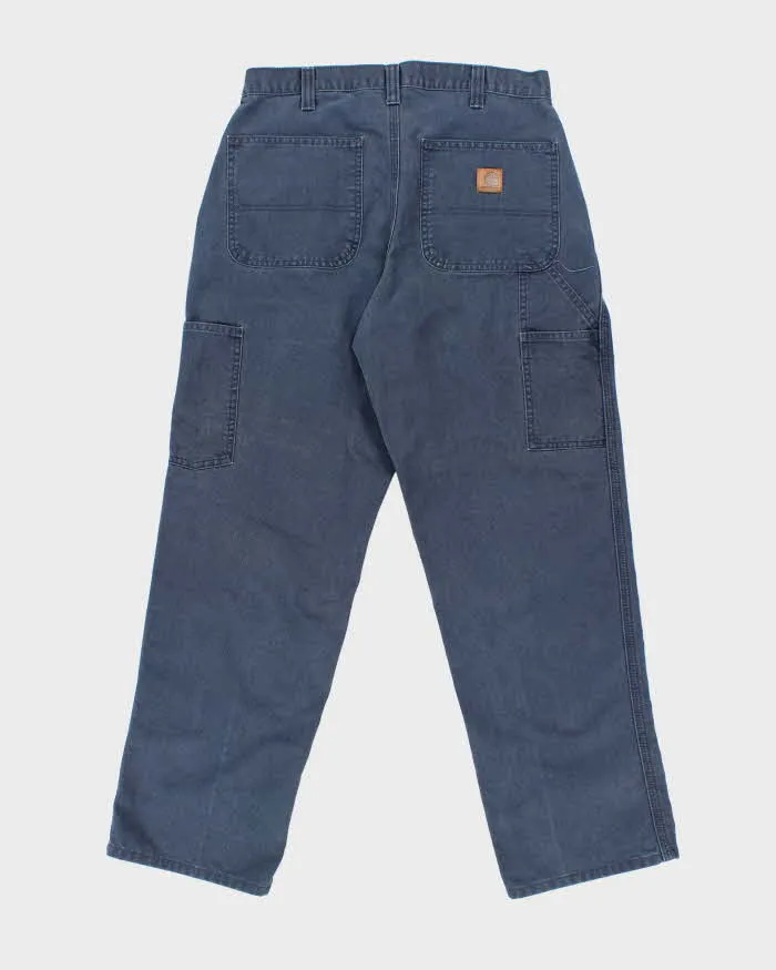 Vintage Carhartt Single Knee Carpenter Trousers - W30 L29 sold by Rokit product image thumbnail 2