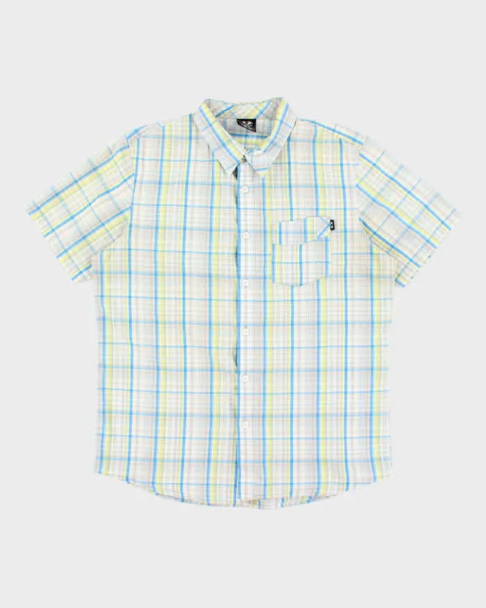 Vintage 2000's Oakley Striped Short Sleeve Shirt - L sold by Rokit