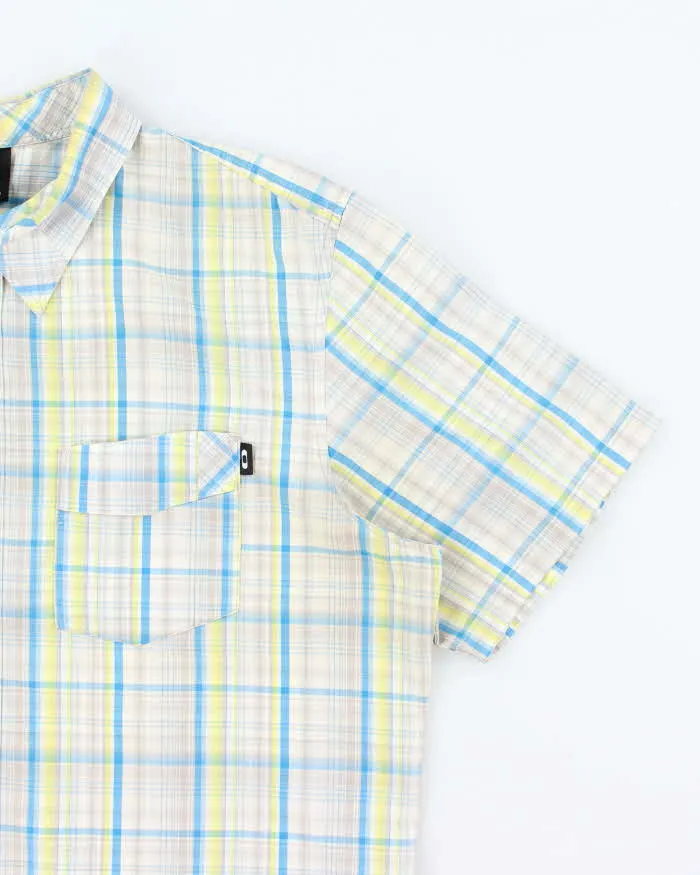 Vintage 2000's Oakley Striped Short Sleeve Shirt - L sold by Rokit product image thumbnail 4