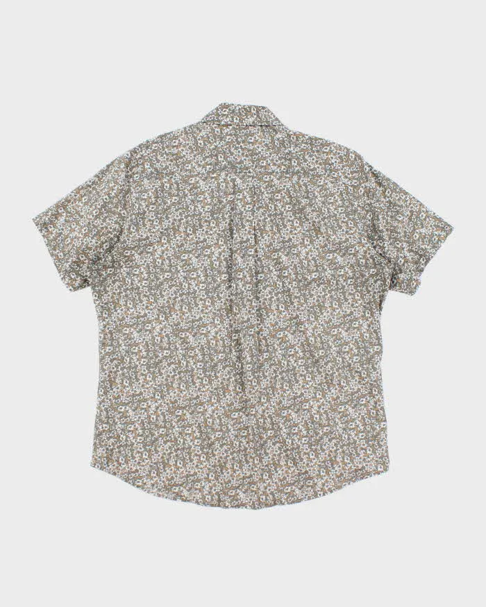 Vintage 2000's Eddie Bauer Floral Print Short Sleeve Shirt - L sold by Rokit product image thumbnail 2