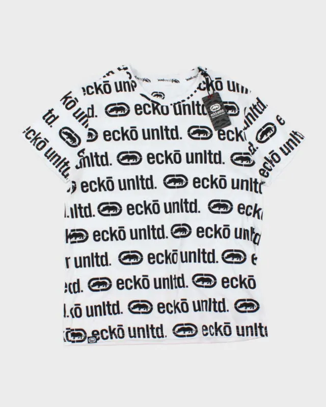 Y2k 00s Ecko Unltd Monogram T-shirt - L sold by Rokit