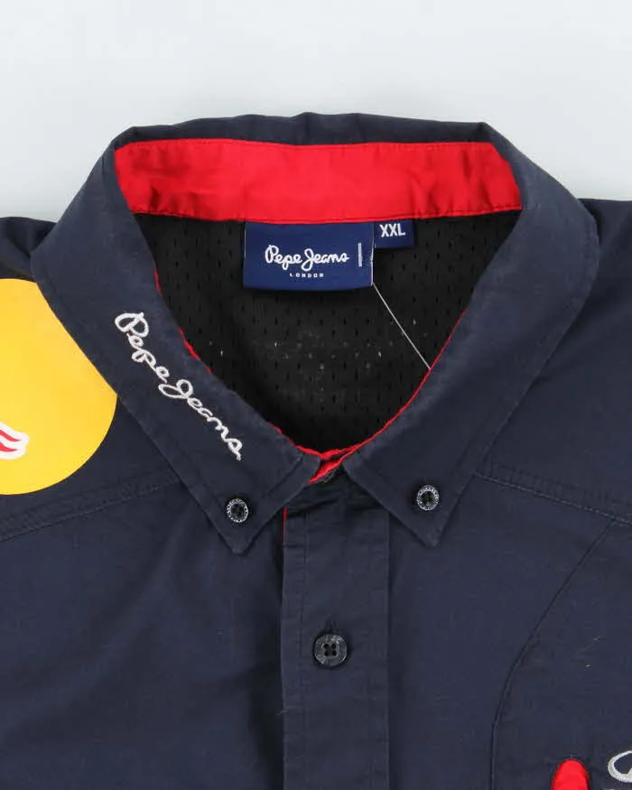 Vintage Pepe Jeans Formula 1 Racing Embroidered Shirt - XXL sold by Rokit product image thumbnail 5