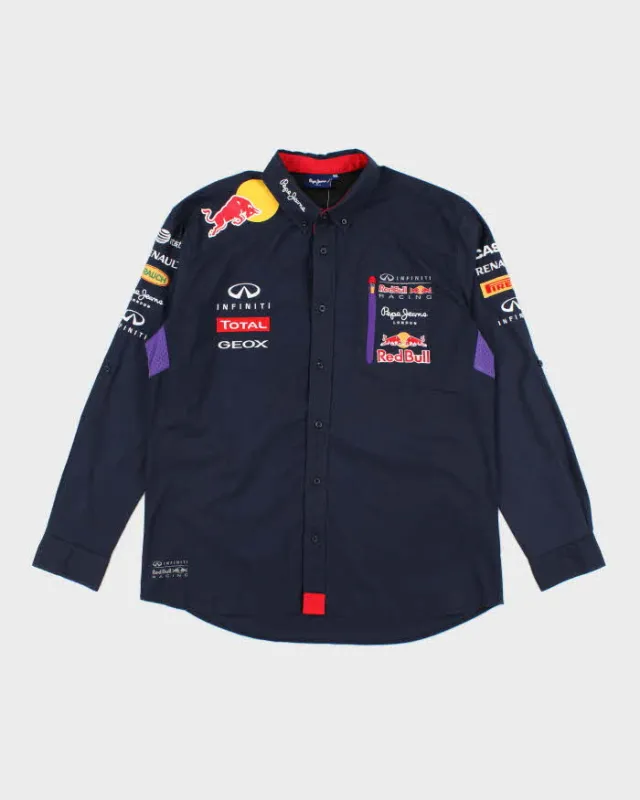 Vintage Pepe Jeans Formula 1 Racing Embroidered Shirt - XXL sold by Rokit