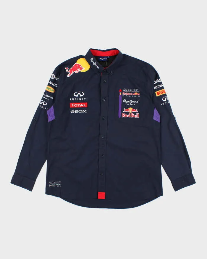 Vintage Pepe Jeans Formula 1 Racing Embroidered Shirt - XXL sold by Rokit