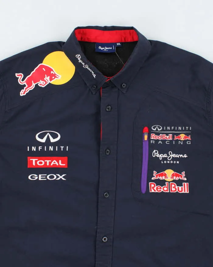 Vintage Pepe Jeans Formula 1 Racing Embroidered Shirt - XXL sold by Rokit product image thumbnail 3