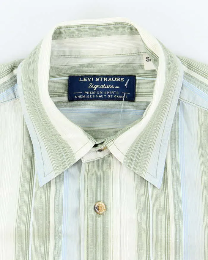 Vintage Levi's Strauss Signature Striped Short Sleeve Shirt - S sold by Rokit product image thumbnail 5