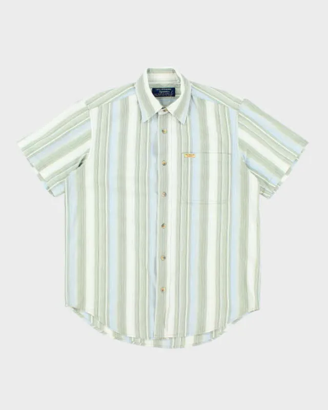 Vintage Levi's Strauss Signature Striped Short Sleeve Shirt - S sold by Rokit