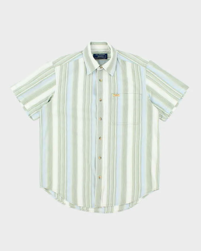 Vintage Levi's Strauss Signature Striped Short Sleeve Shirt - S sold by Rokit