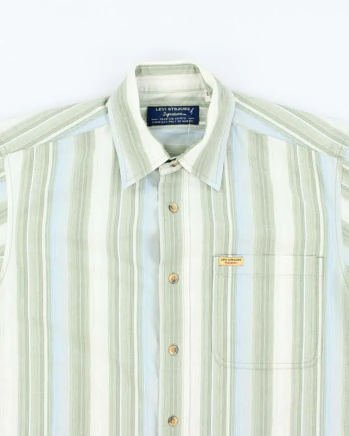 Vintage Levi's Strauss Signature Striped Short Sleeve Shirt - S sold by Rokit product image thumbnail 3